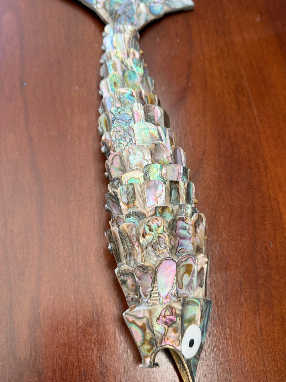 Vintage Abalone Shell Fish Can Opener